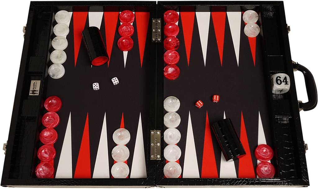 Wycliffe Brothers Tournament Backgammon Set - 21”